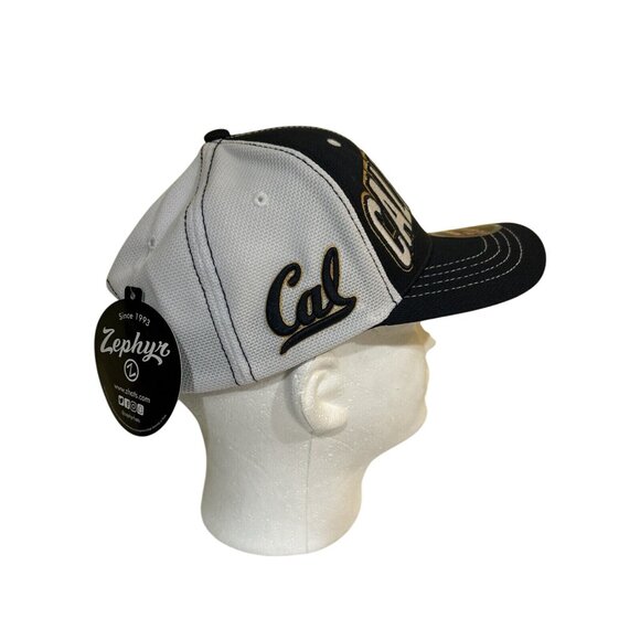 New Cal Golden Bears California Zephyr Navy Mesh Snapback Hat Adjustable - Picture 5 of 6